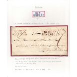 GREAT BRITAIN POSTAL HISTORY : KENT, Deal Ship Letter.