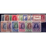 BAHRAIN STAMPS 1938 lightly mounted mint set of 16 to 25r SG 20-37 Cat £1000