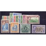 JAMAICA STAMPS 1938 unmounted mint set to £1,