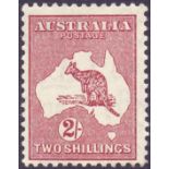 AUSTRALIA STAMPS 1929 2/- Maroon,