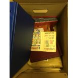 STAMPS : MIxed World and GB box mainly loose stamps but some albums,