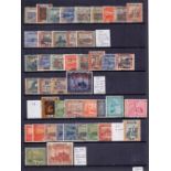 SAAR STAMPS Selection of U/M or lightly M/M issues inc sets, singles etc.