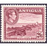 ANTIGUA STAMPS 1938 2/6 Brown and Purple,