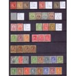 TURKEY STAMPS Selection of QV to QEII issues on two stock-pages with GV to 1/- and a variety of WAR