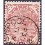 GREAT BRITAIN STAMP 1880 1 1/2d Venetian Red,