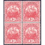 BERMUDA STAMPS 1928 1d Scarlet,