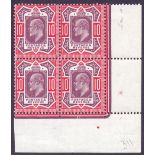 GREAT BRITAIN STAMP 1912 EDVII 10d Dull Reddish Purple and Carmine, superb lightly mounted mint ,