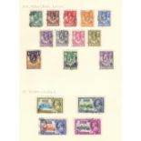 STAMPS : BRITISH AFRICA, used collection in album with useful QV to early QEII issues.