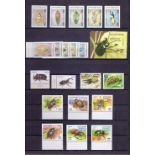 STAMPS : INSECTS etc,