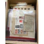 STAMPS : WORLD, a real mixed assortment to browse here! Inc old Strand album, covers, loose GB,