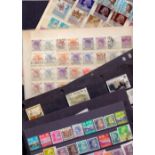 HONG KONG STAMPS Accumulation of QV to QEII issues on stockpages.