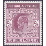 GREAT BRITAIN STAMP 1911 2/6 Dull Reddish Purple,