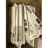 POSTAL HISTORY : Box of approx 160 covers, mainly GB FDC's and quite a few from 1960's period etc,