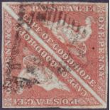 STAMPS CAPE OF GOOD HOPE 1853 1d Pale Brick Red,