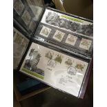 GREAT BRITAIN STAMPS : 1960's to 90's First Day Covers and Presentation Packs in 2 boxes,