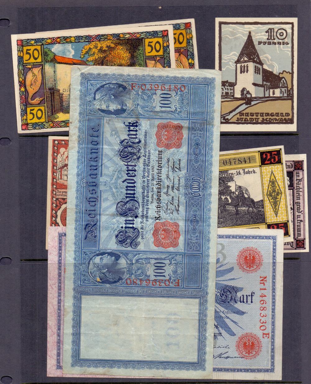 Germany, collection of 'NOTGELD' in album with 139 different German notes from early 1920s. - Image 3 of 3