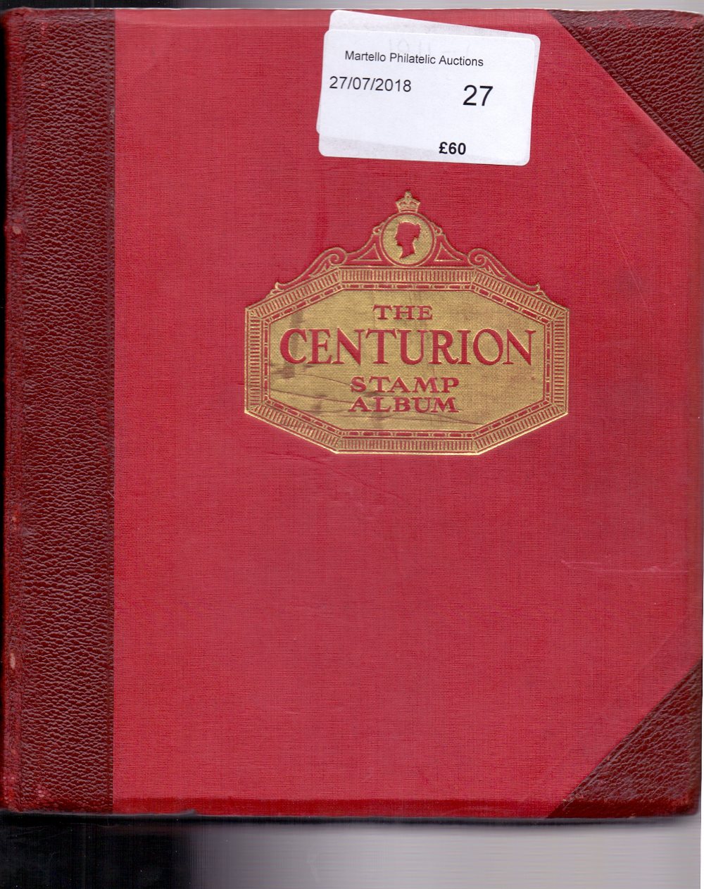 STAMPS : Centurion Stamp Album, good con