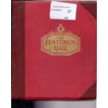 STAMPS : Centurion Stamp Album, good con