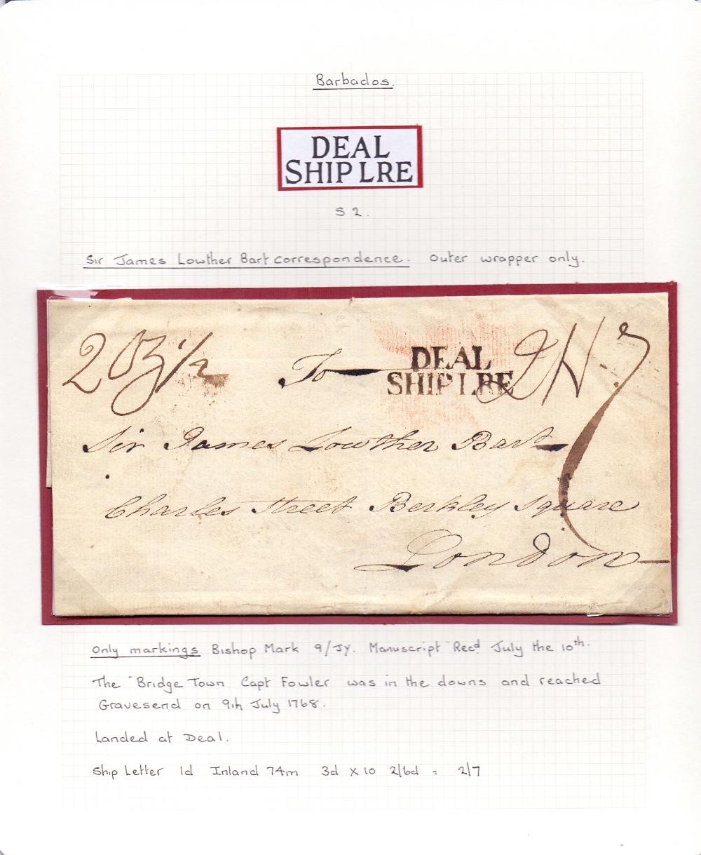 GREAT BRITAIN POSTAL HISTORY : KENT, Dea