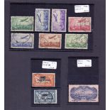 FRANCE STAMPS Airmail stamps, small batc