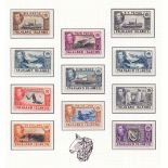 FALKLANDS STAMPS 1938-50 GVI set to £1 M