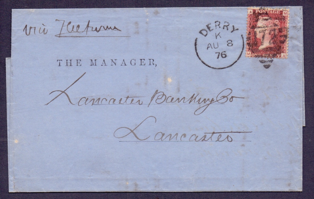 GREAT BRITAIN POSTAL HISTORY : IRELAND,