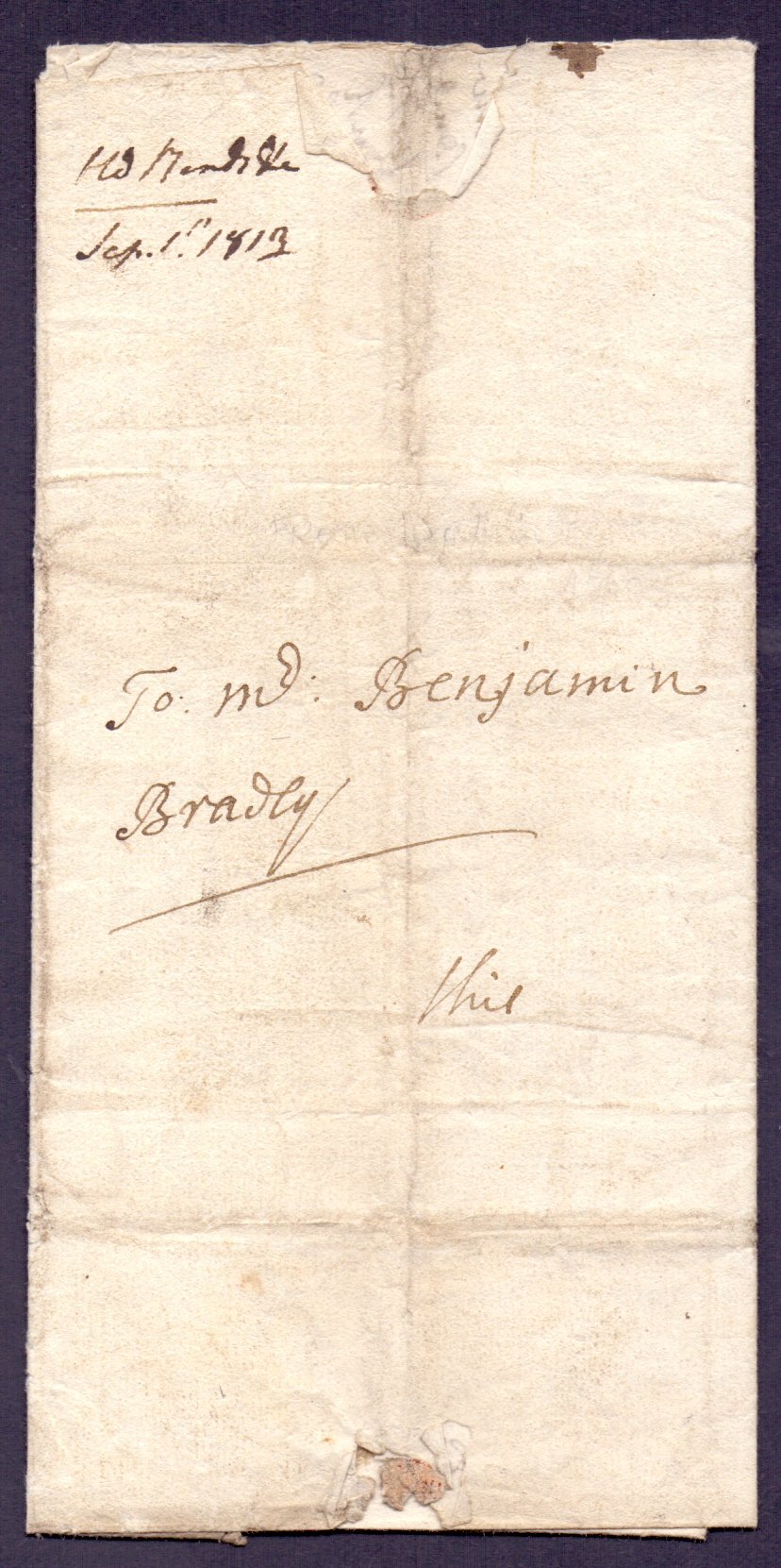 POSTAL HISTORY : GB: 1705 entire from Dublin relating to payment of a debt, - Image 2 of 2