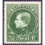 BELGIUM STAMPS 1929 20f Green lightly mounted mint SG 502a Cat £225