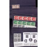 STAMPS : GERMANY Various definitive varieties U/M & used,