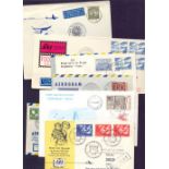 SWEDEN-JAPAN, a selection of ten SAS (Scandinavia Airlines System) flown covers all to Tokyo,