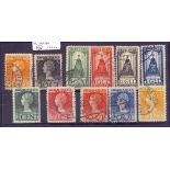 NETHERLANDS STAMPS 1923 good used set SG259-269 Cat £600