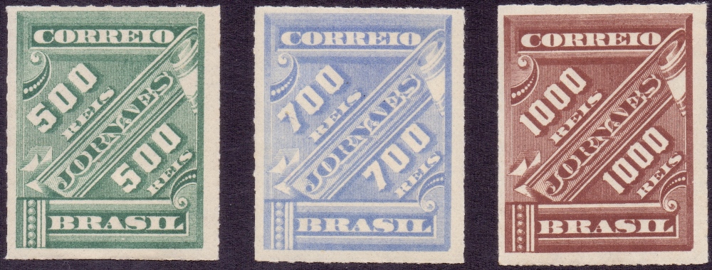 BRAZIL STAMPS : 1889 500r,