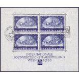 AUSTRIA STAMPS : 1933 International Philatelic Exhibition, Vienna (WIPA),