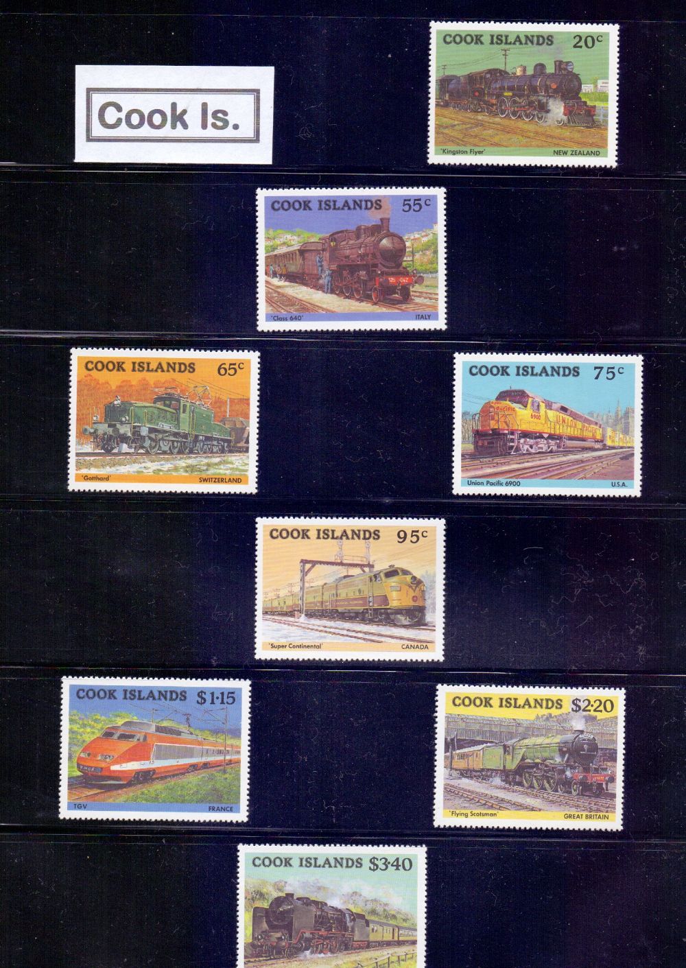 RAILWAY STAMPS,