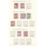 AUSTRALIA STAMPS : Small collection of early Australia 1931-31 on album pages mint and used