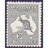 AUSTRALIA STAMPS : 1915 2d Grey,