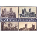 POSTCARDS : CANTERBURY CATHEDRAL,