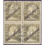 MALTA STAMPS : 1922 2/6 Olive Grey,