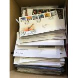 GREAT BRITAIN STAMPS : First Day Covers and Presentation Packs, large accumulation ,