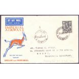 POSTAL HISTORY : NORTHERN RHODESIA, 1932 2nd Feb,