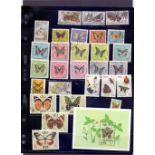 STAMPS : BUTTERFLIES,