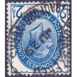 GREAT BRITAIN STAMPS : 1929 PUC 2 1/2d fine used, INVERTED WATERMARK.