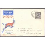 POSTAL HISTORY : NORTHERN RHODESIA, 1932 2nd Feb,