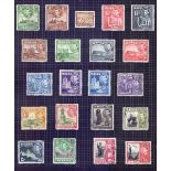 MALTA STAMPS : 1938 to 1972 fine used collection on album leaves inc GVI 1938 & 1948 sets to 10/-,