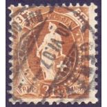 SWITZERLAND STAMPS : 1906 3 fr used Sg 206 Cat £250