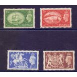 GREAT BRITAIN STAMPS : 1951 Festival high values unmounted mint set to £1