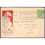 GREAT BRITAIN FIRST DAY COVER fdc 1911 Junior Philatelic cover 1/2d GV Coronation, hand addressed,
