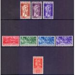 ITALY STAMPS : 1930 Francesco Ferrucci's Death, U/M set of eight, SG 282-89.