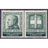 ITALY STAMPS : 1937- 38 PNF labels,