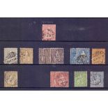 SWITZERLAND STAMPS : Used collection housed in ring binder stockbook with 61 pages.